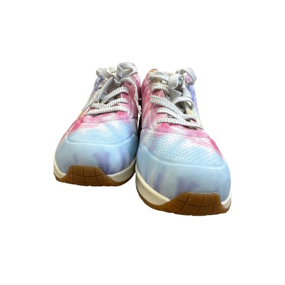 Skechers Womens Tie-Dye Athletic Sneakers Lace-Up Comfort Shoes 11 SKU 7707 - Picture 5 of 10